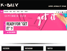 Tablet Screenshot of djkbilly.com